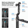 Монопод-стабілізатор Gimbal Q625 з AI-відстеженням Auto Pop Open на штативі Bluetooth 1.83m