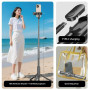 Монопод (трипод) P24-D RGB Beauty Light, Auto Pop open на штативі Bluetooth 1.59m