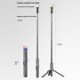 Монопод (трипод) P24-D RGB Beauty Light, Auto Pop open на штативі Bluetooth 1.59m