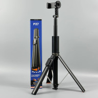Монопод (трипод) P27 на штативі Auto Pop open, Bluetooth 1.87m