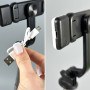 Монопод (трипод) JC-02S Stainless Steel Pipe з підсвічуванням на штативі Bluetooth 0.95m
