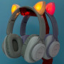 Навушники CAT EAR QC-11 Bluetooth RGB Light