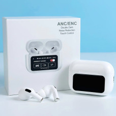Бездротові навушники AirPods A9 Pro 2 ANC+ENC з інтелектуальним дисплеєм на кейсі