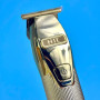 Тример АТ-566 акумуляторний для окантовки та стрижки бороди, з 3-ма насадками та індикатором