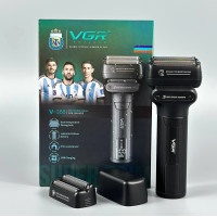 Електробритва VGR V-368 (шейвер, подвійне лезо, LED display, IPX6)