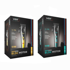Машинка для стрижки VGR V-195 (8 насадок, 9000 RPM, 2500 mAh, LED display)