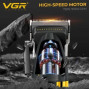 Машинка для стрижки VGR V-285 (6 насадок, 9000 RPM, 2000 mAh, LED display)