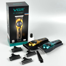 Тример VGR V-966 Professional (4 насадки, LED Display)
