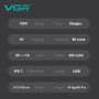 Електробритва VGR V-347 (роторна, IPX7)