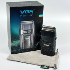 Електробритва VGR V-640S шейвер, подвійне лезо, 9000RPM з LED дисплеєм