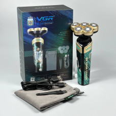 Електробритва VGR V-330 (Роторна, IPX5)