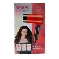 Професійний фен для волосся VGR V-426 складний (2 рівні обдування, 3 рівні температури, 1600-2000 Вт)