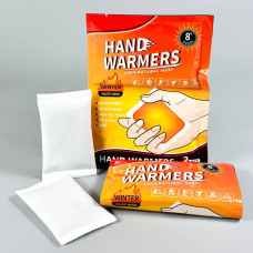 Грілка для рук Hand Warmers (2шт) з підігрівом, до 8 годин тепла (розмір 5.5*9см)