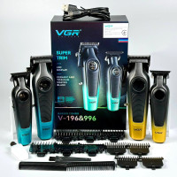 Набір VGR V-196, 996 2in1 (машинка для стрижки (clipper) та тример)