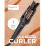 Плойка VGR V-581 automatic curling (130°C-210°C) керамічне покриття, LED дисплей, 45 Вт