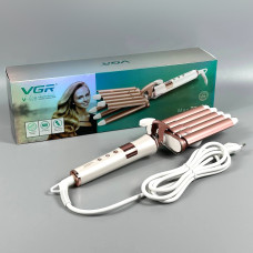 Плойка для волосся 5 хвиль VGR V-528 (80-230°C, керамічне покриття, 62W)