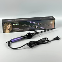 Плойка для волосся VGR V-573 (10mm, LED display, керамічне покриття)