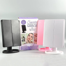 Дзеркало SuperStar Magnifying Mirror потрійне (від USB та 4хААА)