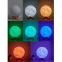 Нічник Moon Light 3D RGB із сенсорним перемиканням 14см
