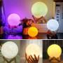 Нічник Moon Light 3D RGB із сенсорним перемиканням 14см