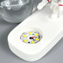 Нічник Космонавт з кристалічною кулею  AT-D8 з LED підсвічуванням (12,5*9*6см) DC 5.5×2.1mm