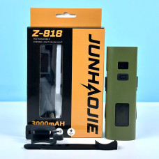 Велофара Z818-2x3W White, Red light (COB, Power Bank, Li-Ion акумулятор, Type-C)