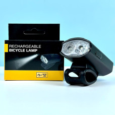 Велофара 2285-2XPE ULTRA LIGHT (Aluminum, індикація заряду, Waterproof, акумулятор, Micro)