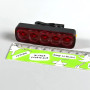 Велофара XFL-101-5LED STOP (waterproof, Li-Ion акумулятор, Micro)