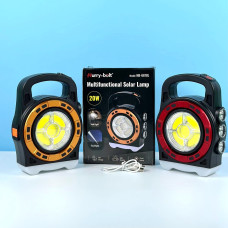 Ліхтар HB-6678С (3LED, 5COB, power bank, Li-Ion акумулятор, Waterproof, сонячна батарея, Micro)