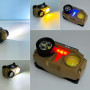 Ліхтарик налобний MX8825 Red light (3P35, COB, RGB, Motion Sensor, Power Bank, Li-Ion акумулятор, індикація, Type-C)