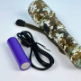 Ліхтарик PLD-AK132M (PM10-TG, 1 акумулятор 18650, з функцією Power Bank, індикація заряду, zoom, Type-C)