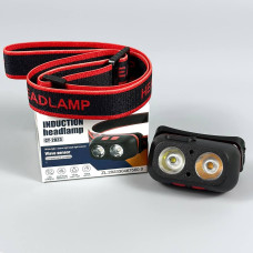 Ліхтар налобний PLD-SL02-XPG Red light (Motion Sensor, Li-Ion акумулятор, Micro)