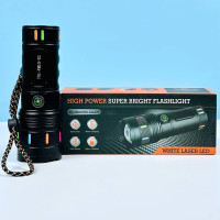 Ліхтар 701-PM10-TG (Li-Ion аккумулятор, індикація, Zoom, Type-C)