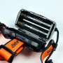 Ліхтар налобний BL-T210 (TG, 2 акумулятори 18650, Zoom)