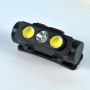 Ліхтар налобний PLD-2119B White, Red light (XPE, 2COB, акумулятор 18650, Type-C)