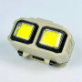 Ліхтар налобний HX-816 White, Red Light (2COB, Waterproof, акумулятор 18650, Type-C)