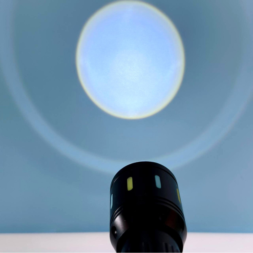 Ліхтар CA171-D WHITE LASER LED PM10-TG, індикація заряду (1 акумулятор 18650, 3xAAA, zoom, Type-C)