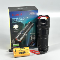 Ліхтар CB-B53-TG White light (3 акумулятори 18650, Power Bank, індикація заряду, zoom, Type-C)