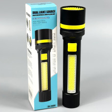 Ліхтар 24094 LED PM10-TG+COB White, Red light (Li-Ion акумулятор, Zoom, Type-C)