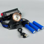 Ліхтар налобний A50-TG (Power Bank, 3*18650, Type-C, Zoom)