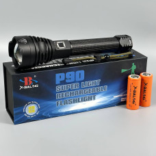 Ліхтар BL-601-P90 White light (2*26650+2*18650, індикація заряду, Zoom, Type-C)
