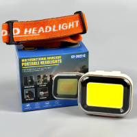 Ліхтар налобний CY-2027-B White, Red light (COB, Li-Ion акумулятор, Type-C)