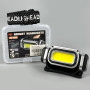Ліхтар налобний HX-T80S White, Red light (COB, Motion Sensor, Waterproof, 1*18650, Magnetic, Type-C)