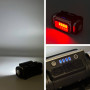 Ліхтар налобний HX-T80S White, Red light (COB, Motion Sensor, Waterproof, 1*18650, Magnetic, Type-C)