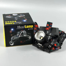 Ліхтар налобний PLD-T116-PM30 White light (TG, Power bank, 3*18650, Zoom, Type-C)