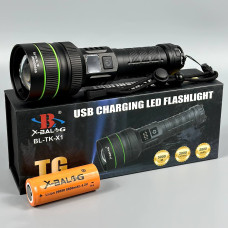 Ліхтар BL-TK-X1 White light (TG-60W, 26650, Power bank, Zoom, Type-C)