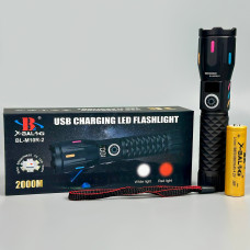 Ліхтар M10R-2 Red, White light (TG, 1x18650, індикація заряду, Type-C, Zoom)