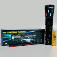 Ліхтар 626 White light (TG, 1х18650, індикація заряду, Waterproof, Type-C, Zoom)