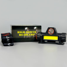 Ліхтар налобний BL-8101 White light (XPE+COB, Li-Ion акумулятор, Magnetic, Type-C)