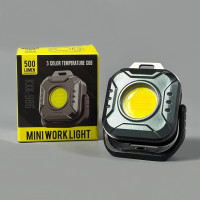 Ліхтар KXK-986 White+Yellow+Red light (COB, Li-Ion акумулятор, Type-C, Magnetic)